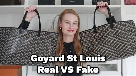 how to spot a fake goyard purse|authentic goyard st louis tote.